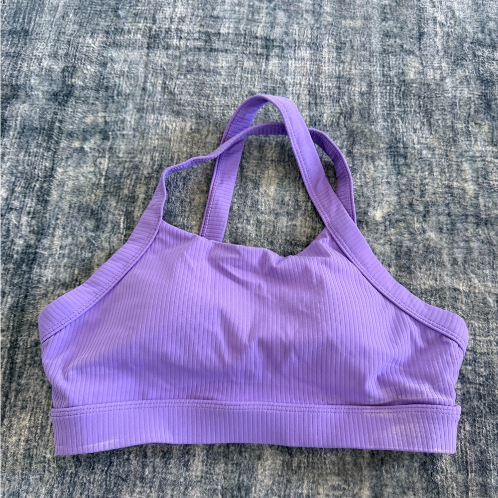 Paragon Purple CloudRib Sports Bra